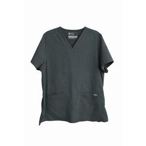 FIGS Olive Green Scrub Top XXL V-Neck Short Sleeve Medical Uniform